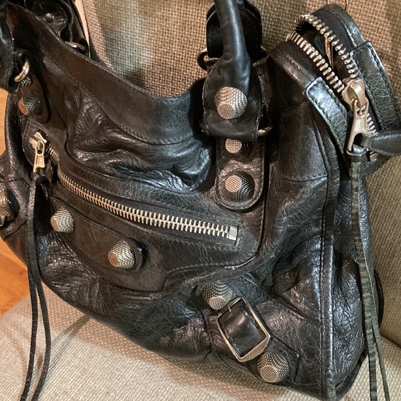 Balenciaga Authentic Moto Handbag - Picture 3 of 12